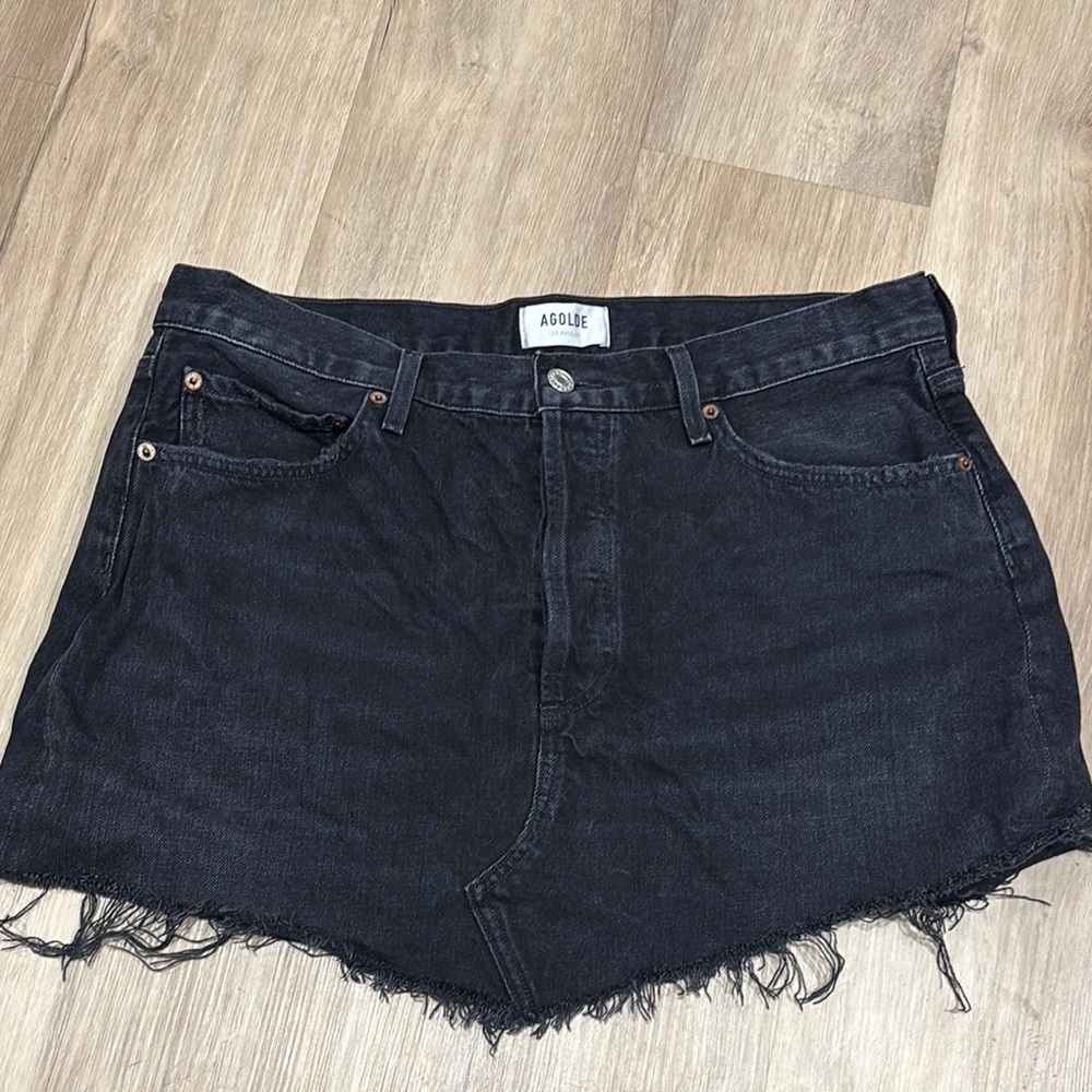 Agolde Quinn High Rise Skirt